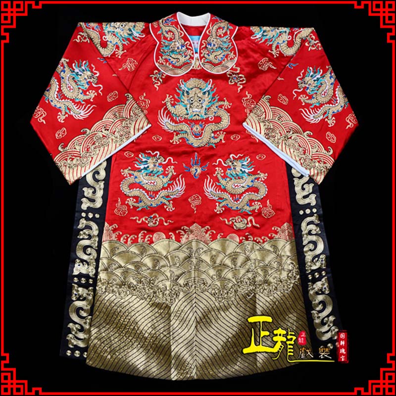 荆州皇帝蟒袍全金八宝团龙蟒